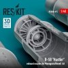 RESKIT RSU48-0415 B-58 Hustler exhaust nozzles for Monogram/Revell kit (3D Printed) 1/48